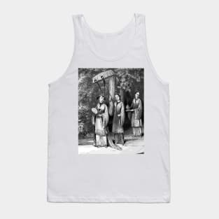 Chinese noble women vintage art Tank Top